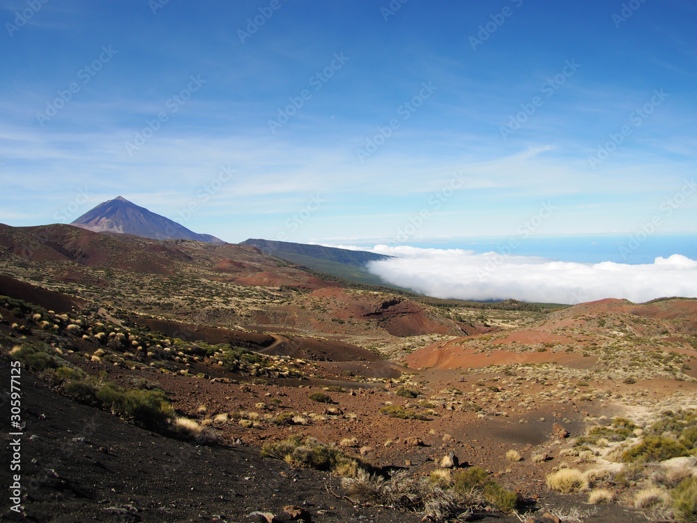 Volcan Teide, Volcano Teide, in Tenerife, canary islands of spain