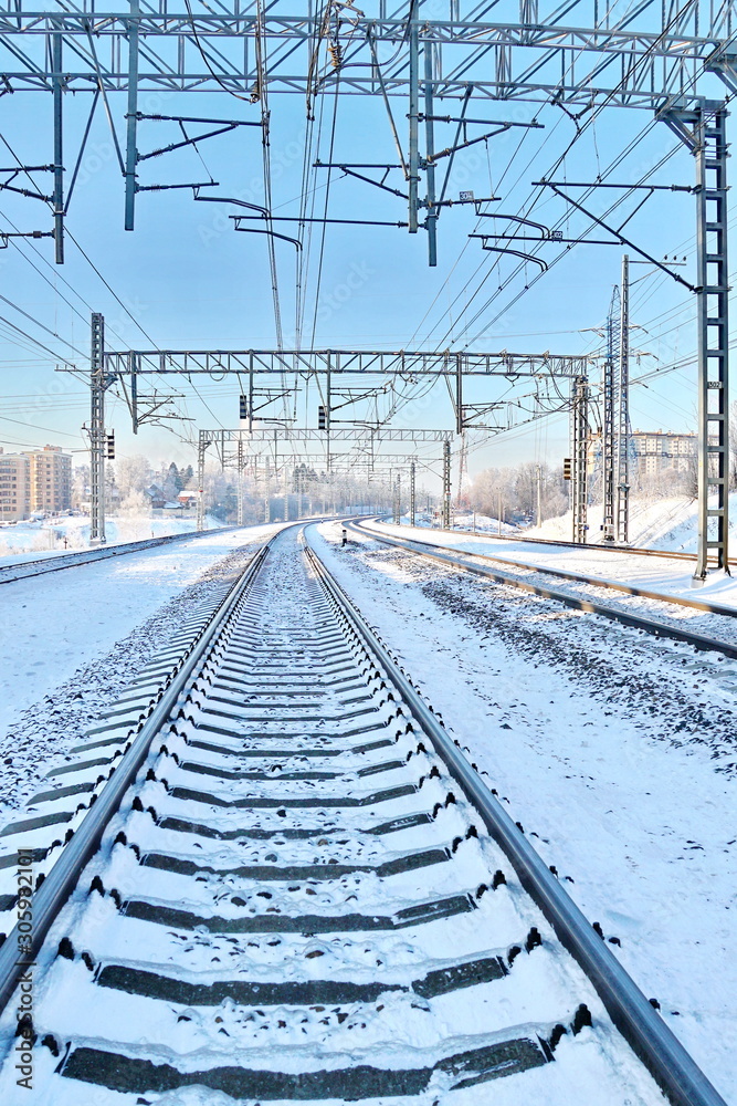 Fototapeta premium railway