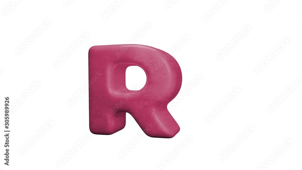Letra R Letra R