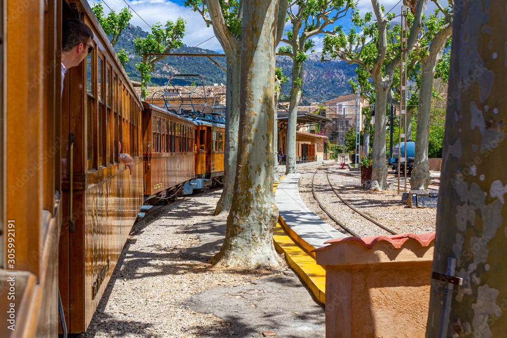 Tren Port de Sóller auf Mallorca