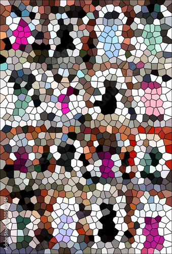 contemporary creative geometric abstract background