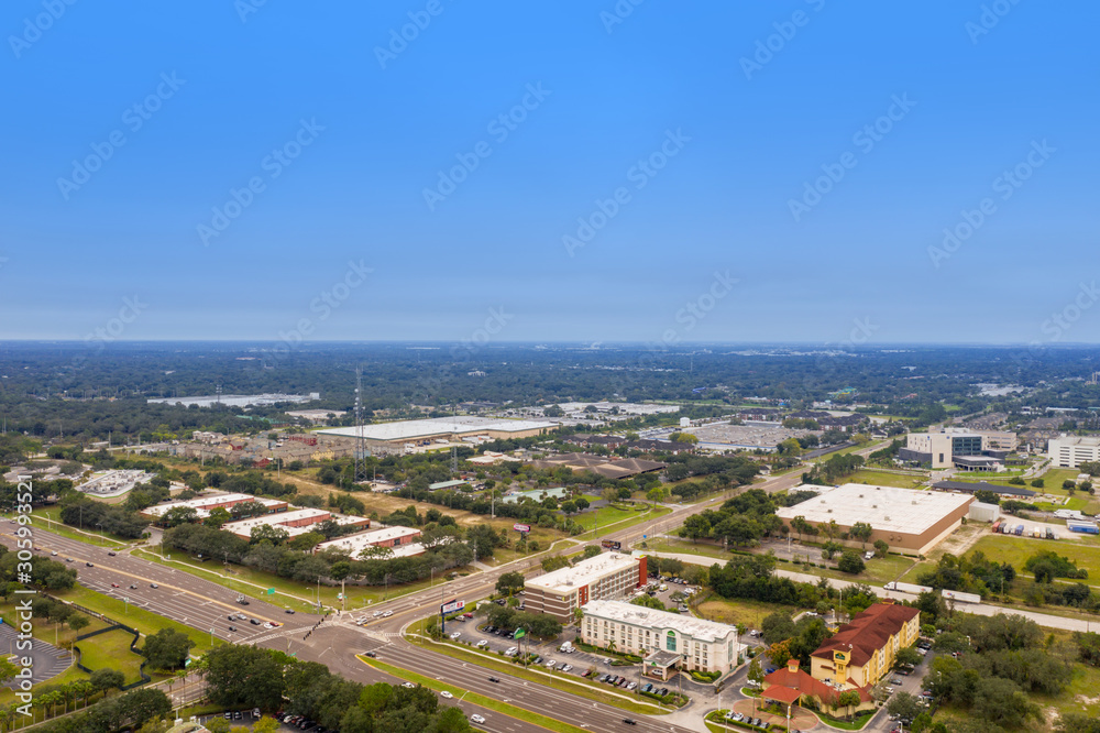 Aerial photo Tampa Florida USA