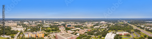 Aerial panorama University of South Florida Tampa