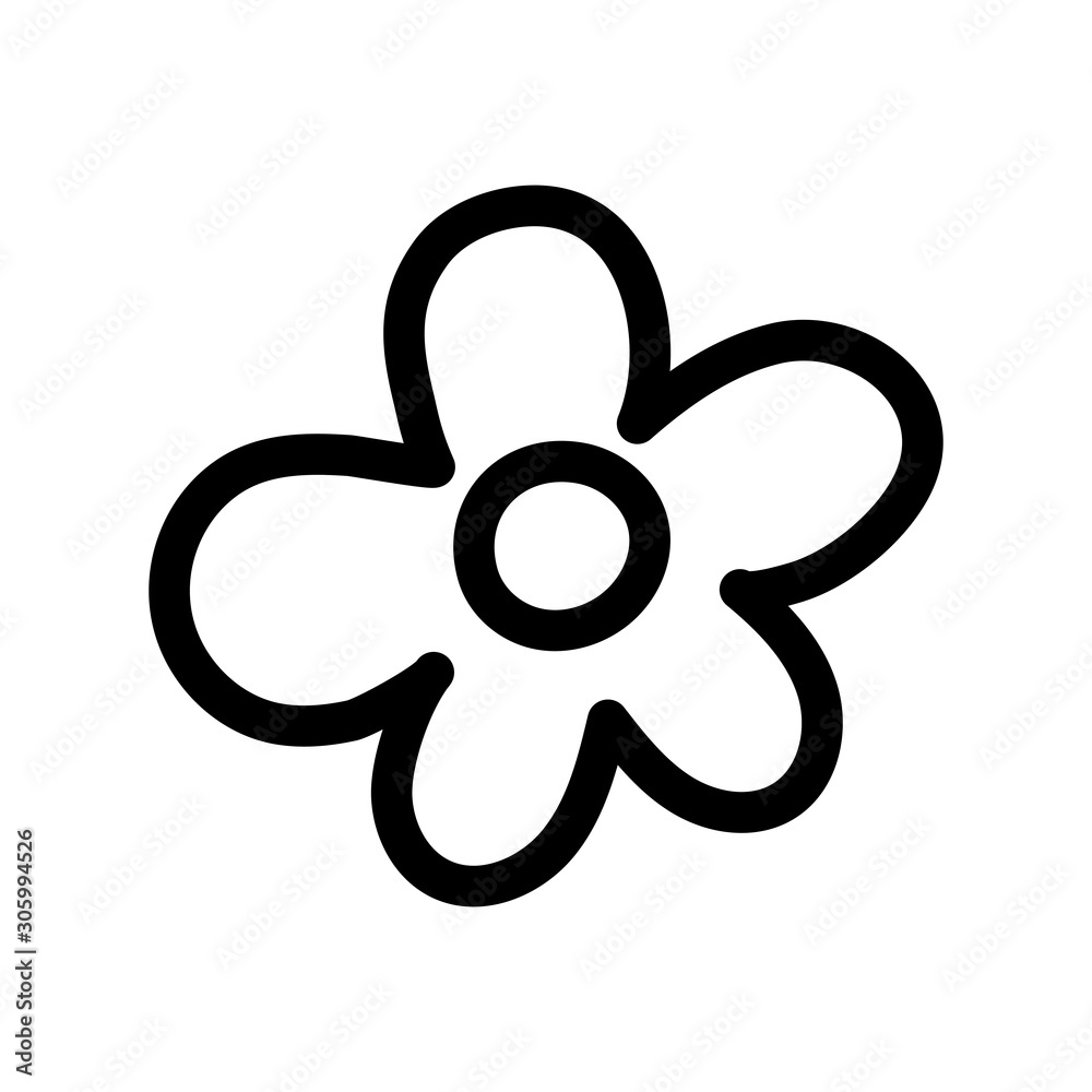 flower nature decoration ornament icon flower nature decoration ornament icon