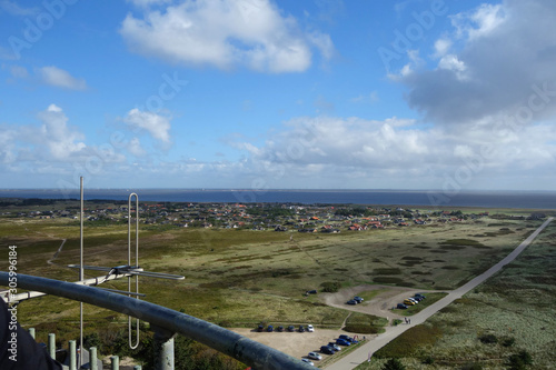 Aussicht vom Lyngvig Leuchtturm in D  nemark