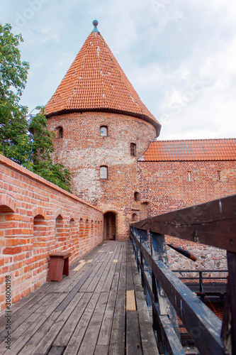 Teutonic castle in Bytow poland