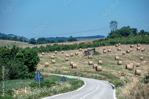 view of the villagen fields,  photo