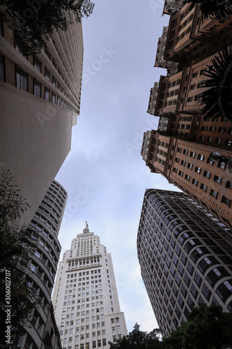 .Old center of Sao Paulo, Brazil photo