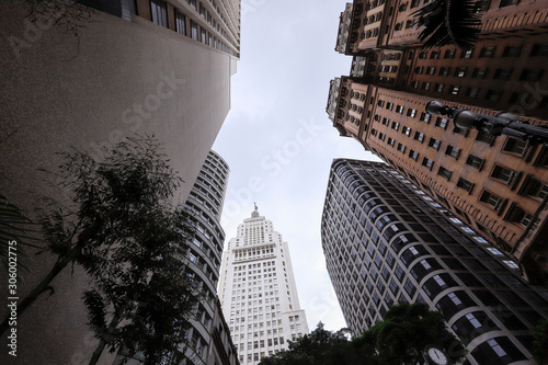 .Old center of Sao Paulo, Brazil photo