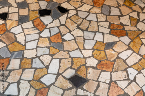 Broken Marble Flooring