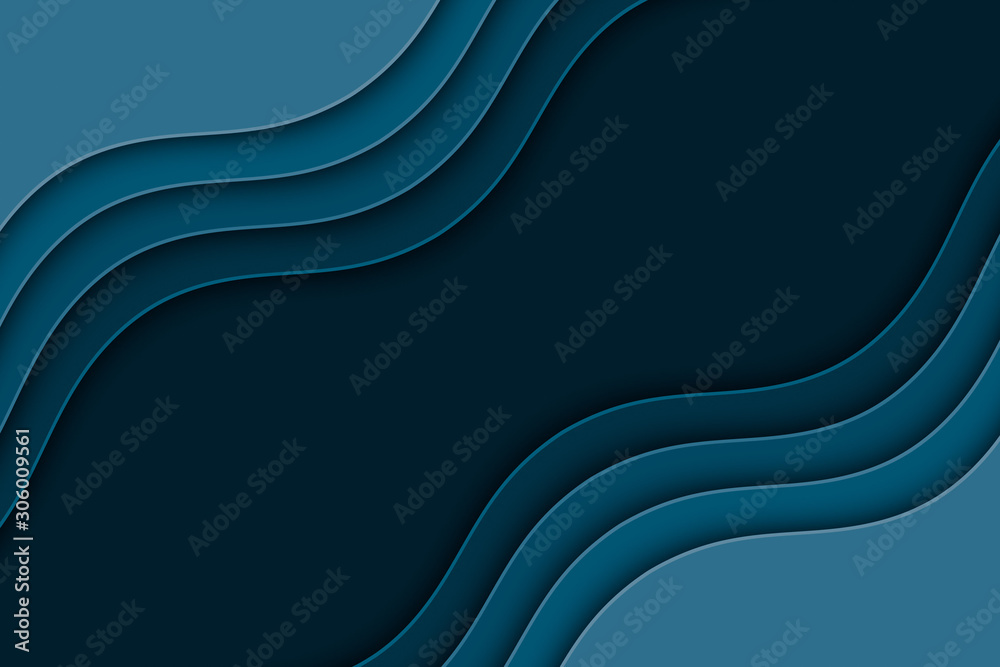 Abstract background with curve lines and waves. Paper cut water wallpaper. Abstract background with curve lines and waves. Paper cut water wallpaper.