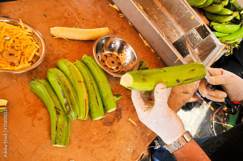 fried banana make in puerto rico