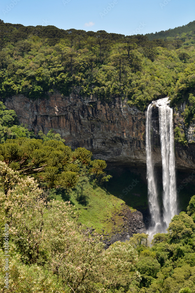 View of Caracol waterfall ( 