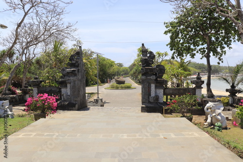 A beautiful view of Nusa Dua beach in Bali, Indonesia.