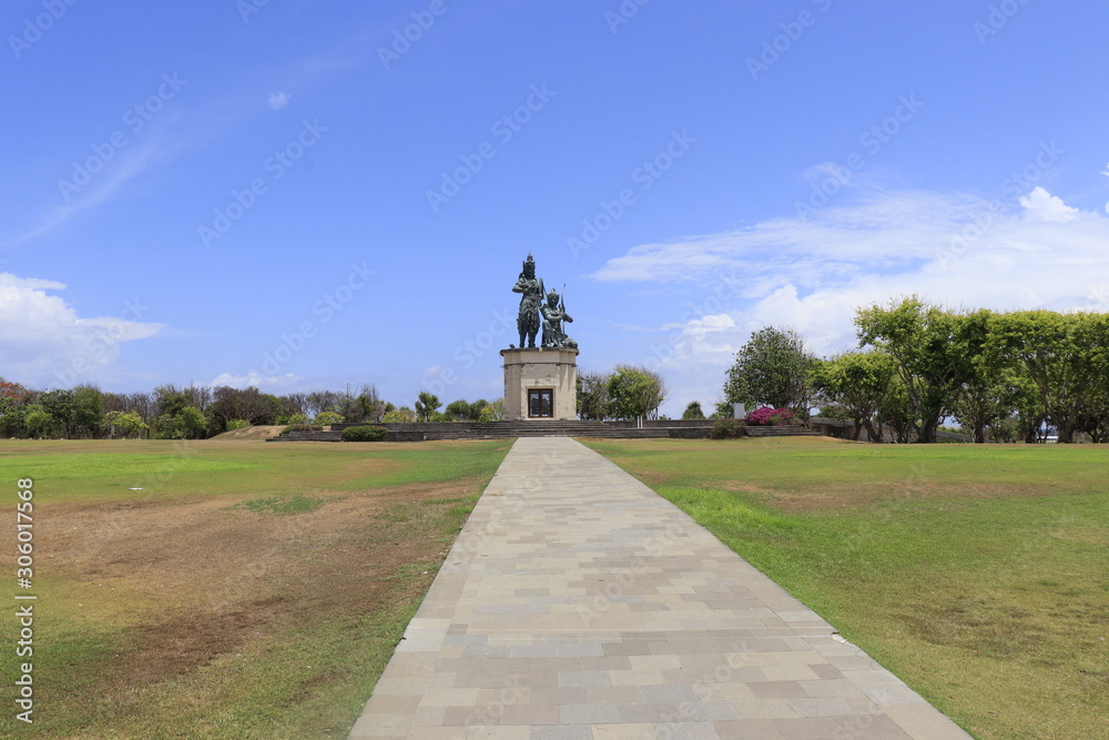 A beautiful view of Nusa Dua beach in Bali, Indonesia. A beautiful view of Nusa Dua beach in Bali, Indonesia.