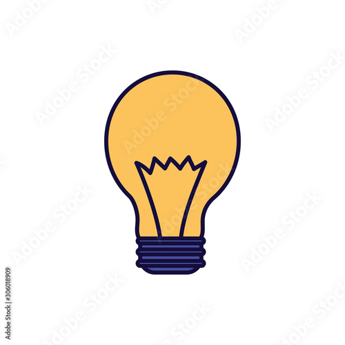 light bulb creativity idea learning online icon