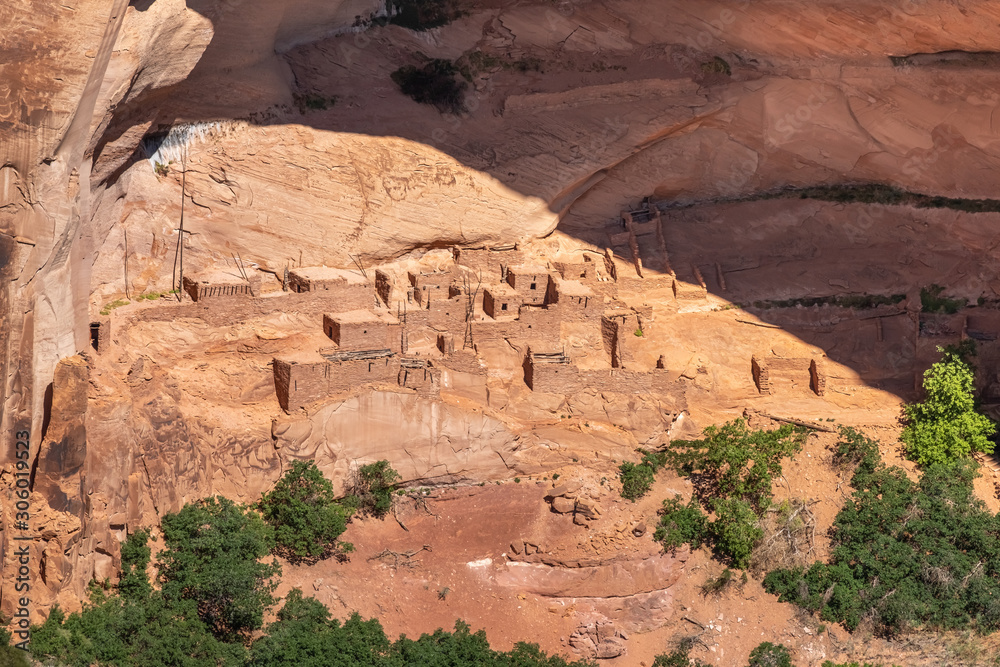 Navajo National Monument, preserving some of  the best preserved cliff dwellings in the state of Arizona. USA.