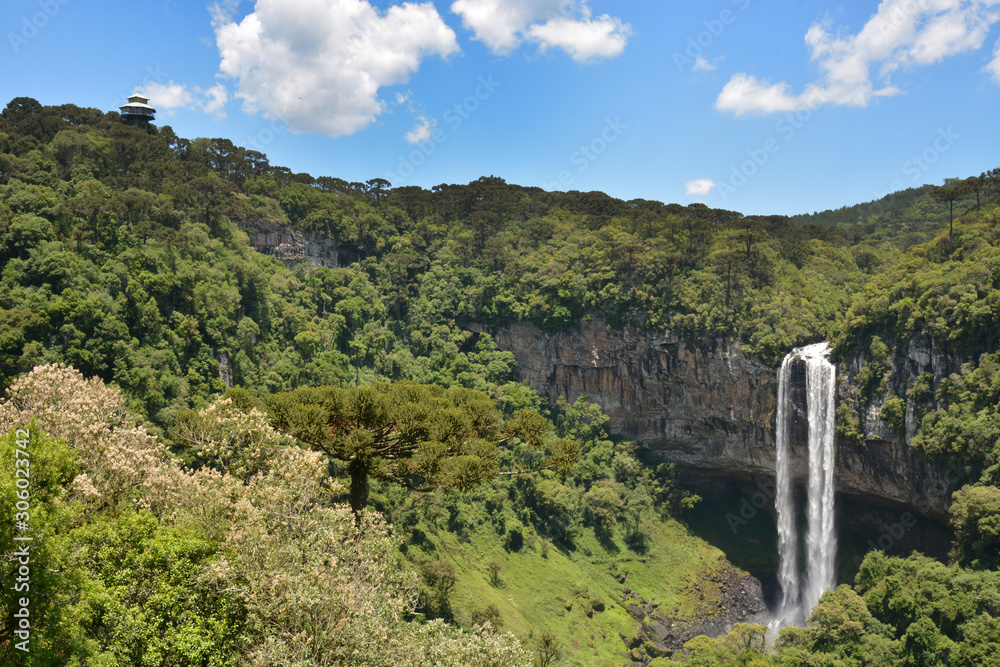 View of Caracol waterfall ( 