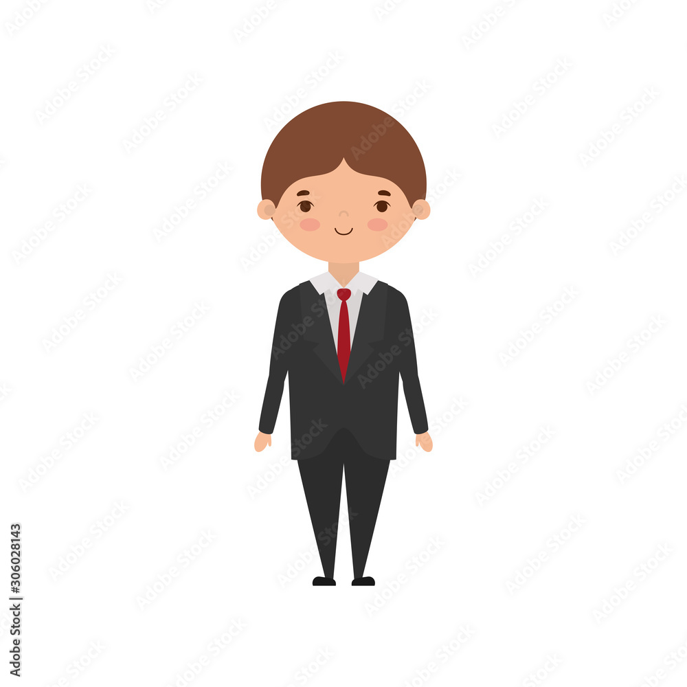 Isolated man cartoon vector design Isolated man cartoon vector design