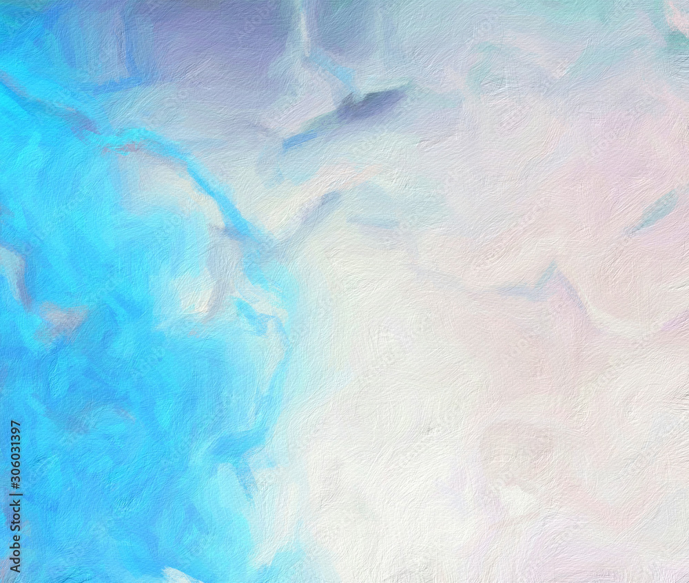Abstract art background. Oil painting on canvas. Color texture. Fragment of artwork. Spots of oil paint. Brushstrokes of paint. Modern art. Contemporary art. Colorful canvas.