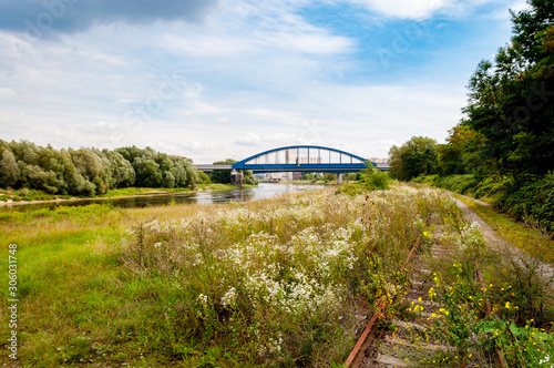 Stadt Riesa Elbe Brücke - Sachsen, Meißen photo