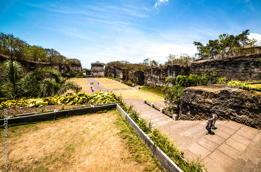 A beautiful view of Garuda Wisnu Kencana Cultural Park in Bali, Indonesia. A beautiful view of Garuda Wisnu Kencana Cultural Park in Bali, Indonesia.