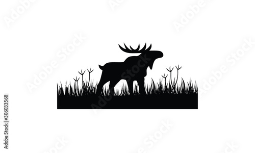 Moose Vector Royalty Logo Design Inspirations