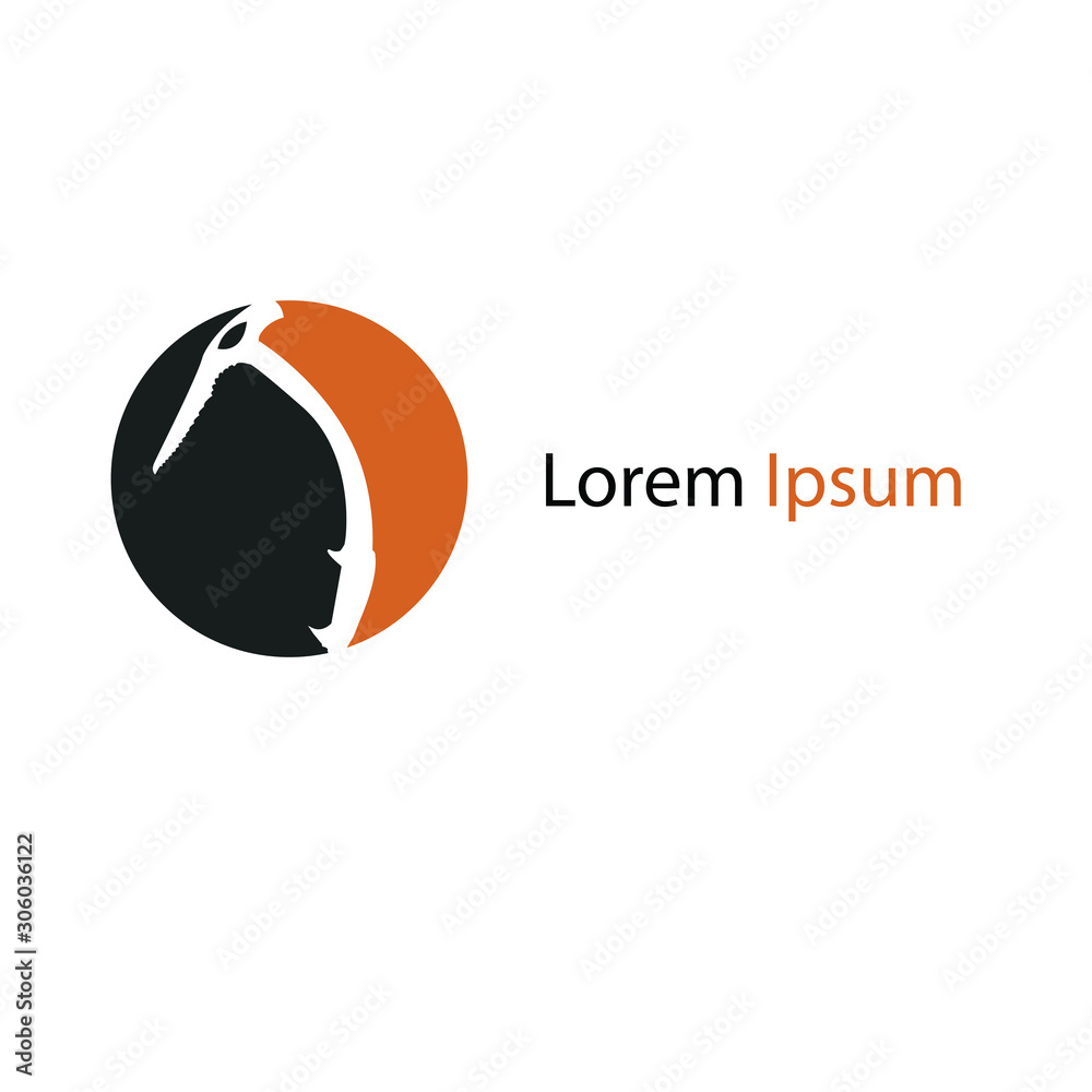 Fototapeta premium Modern vector professional sign logo climbing