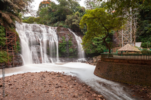 Long exposure shot of the 