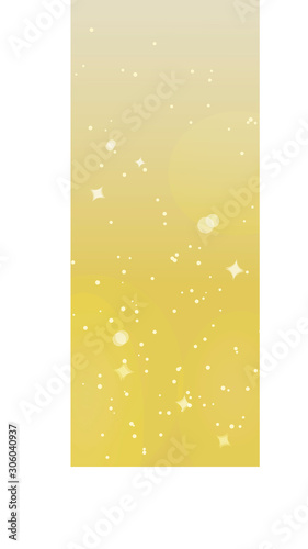 The background with yellow gradient in vector