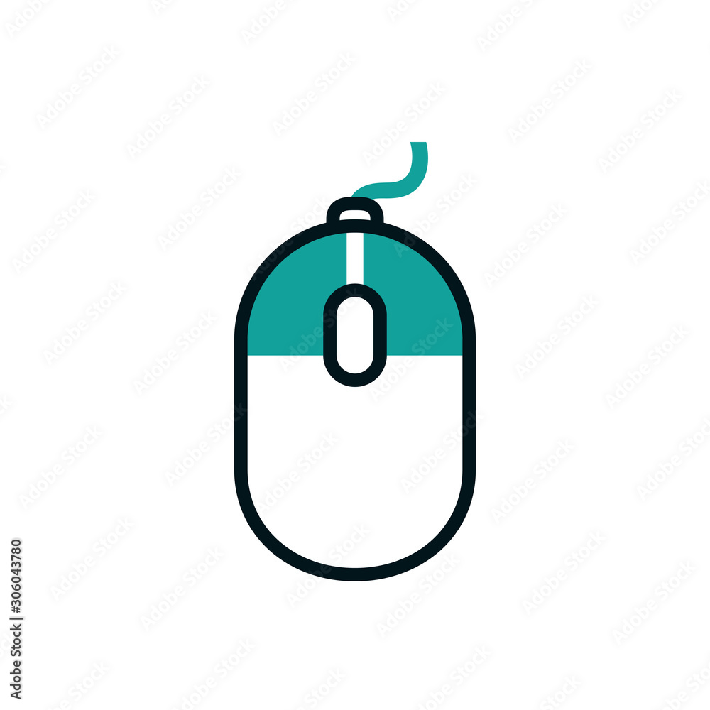 Digital mouse icon vector design Digital mouse icon vector design