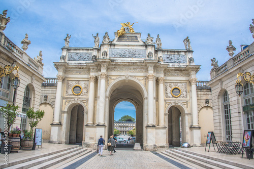 Nancy, place Stanislas & Arc de Triomphe, Grand Est, Lorraine, France