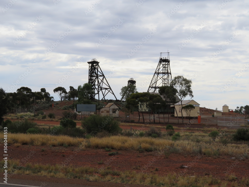 Goldmine near Kalgoorlie Western Australia