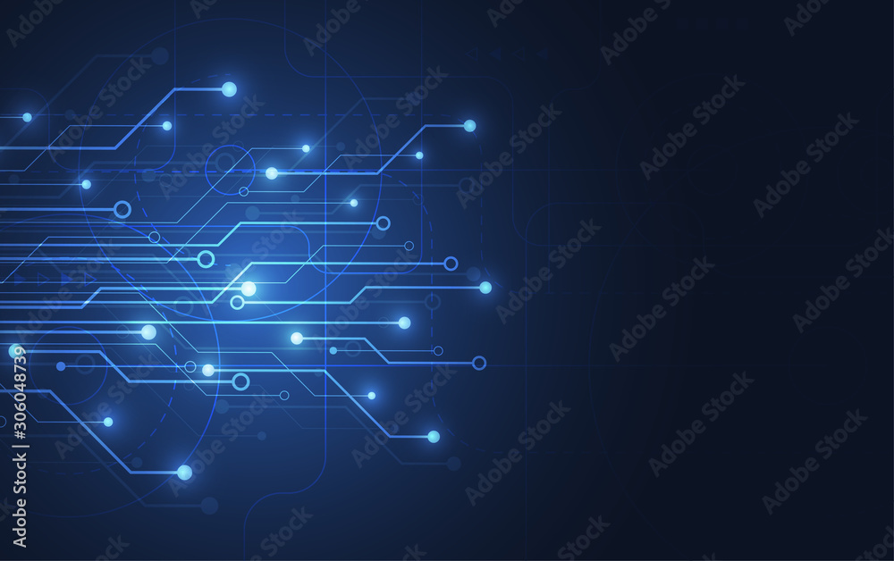 Abstract background with technology circuit board texture. Electronic motherboard illustration. Communication and engineering concept. Vector illustration Abstract background with technology circuit board texture. Electronic motherboard illustration. Communication and engineering concept. Vector illustration