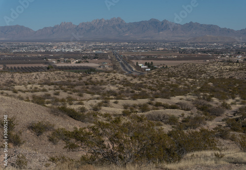 Las Curces, Mesilla Valley in southwest New Mexico. photo