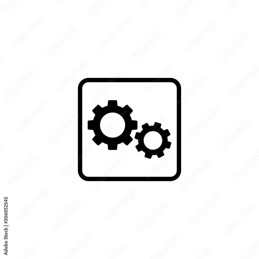 gear icon vector design symbol gear icon vector design symbol