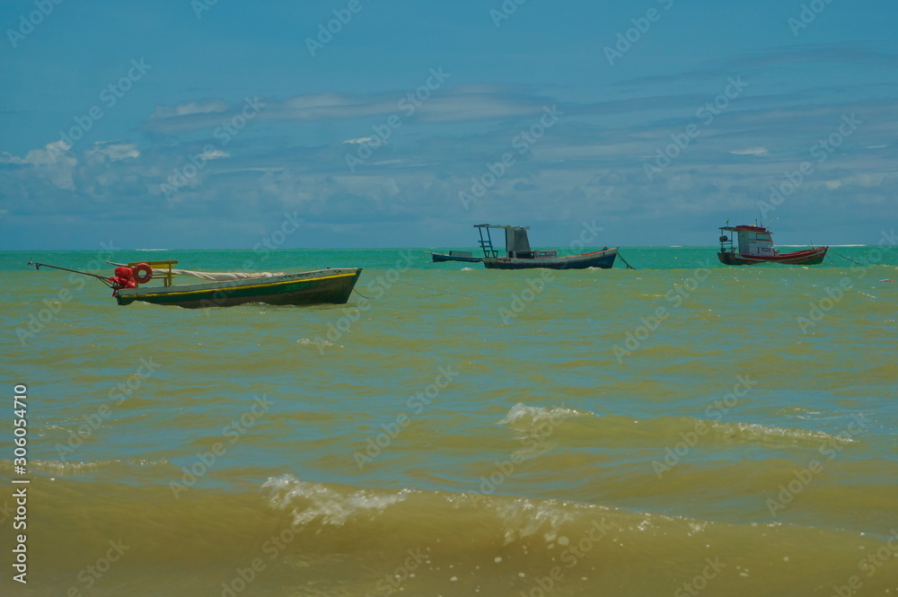 Obraz premium Fishing boats