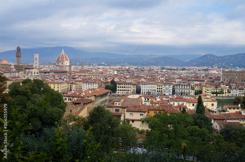 the town of florence, italy