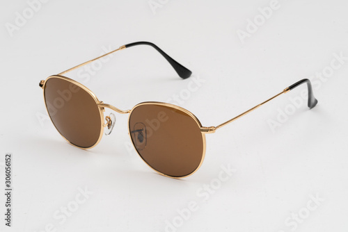 Sunglasses isolated over white background