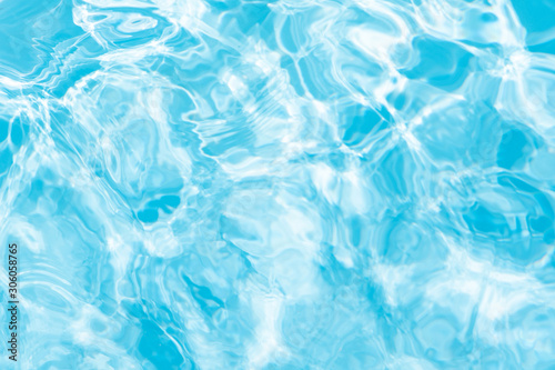 Abstract blue water surface texture background