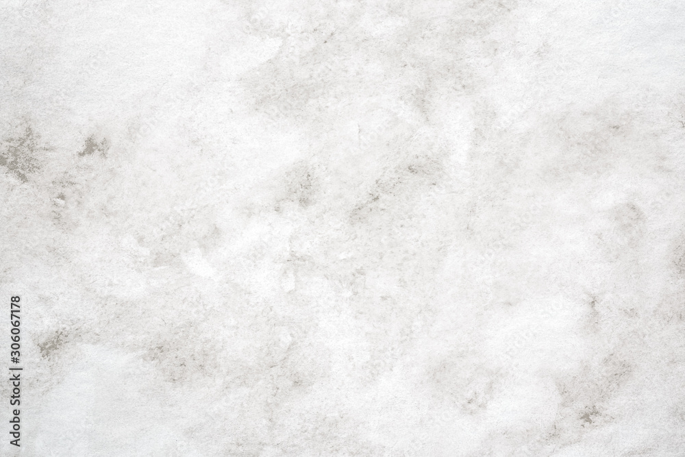 Grey abstract watercolor painting textured on white paper background Grey abstract watercolor painting textured on white paper background