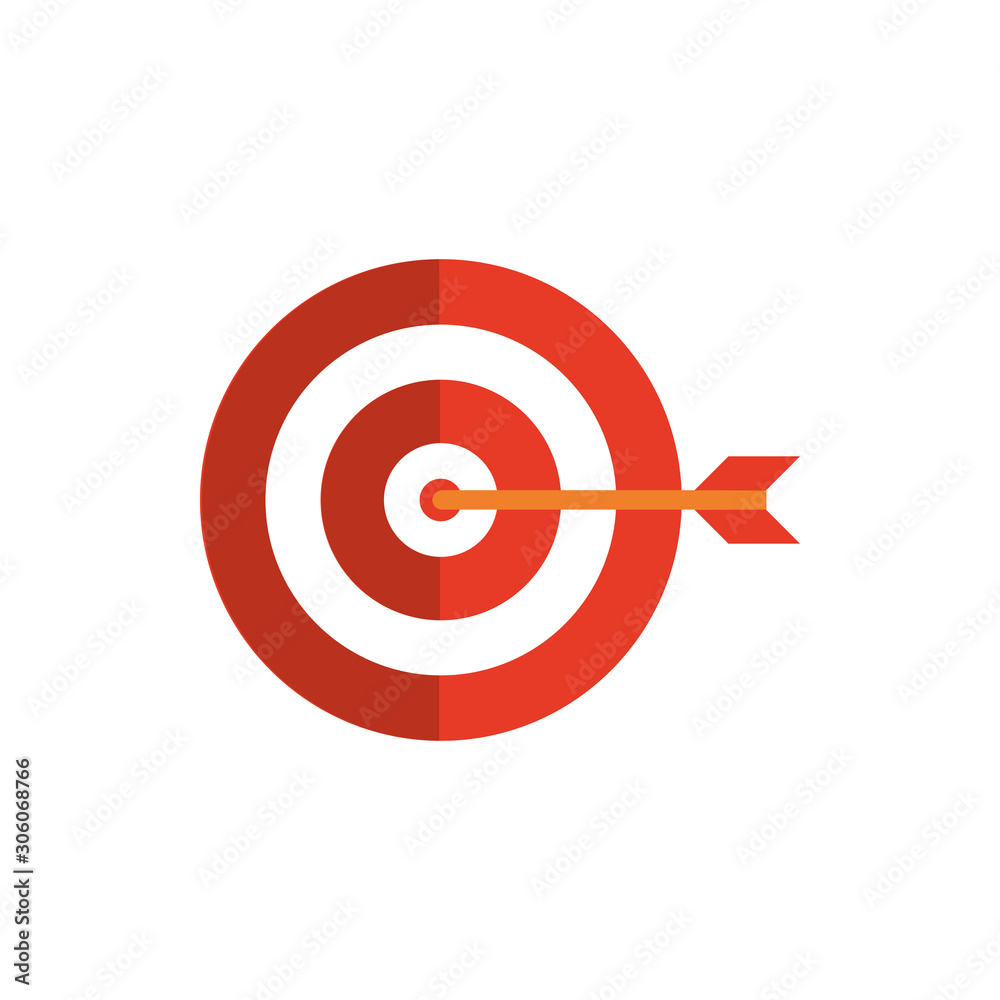 target arrow business strategy icon