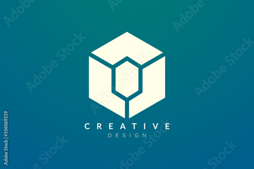 Design ideas for hexagon shapes and diamond symbols combined. Modern minimalist and elegant vector illustration. Suitable for patterns, labels, brands, icons or logos