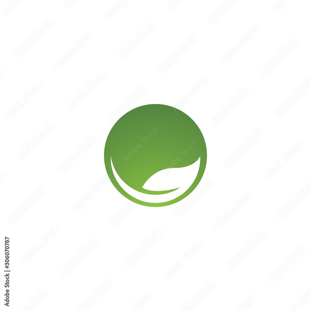 Tree leaf vector logo design, eco-friendly concept Tree leaf vector logo design, eco-friendly concept