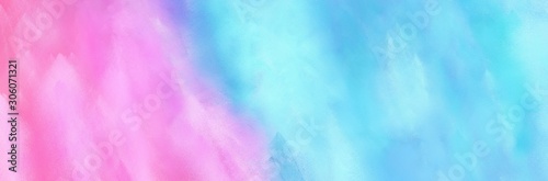 header watercolor grungy brushed wallpaper graphic with baby blue, plum and light sky blue painted color
