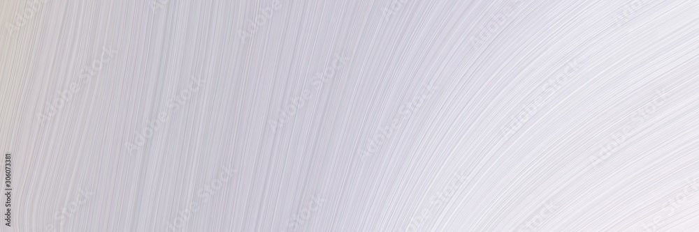 banner smooth swirl waves background illustration with light gray, white smoke and ash gray color