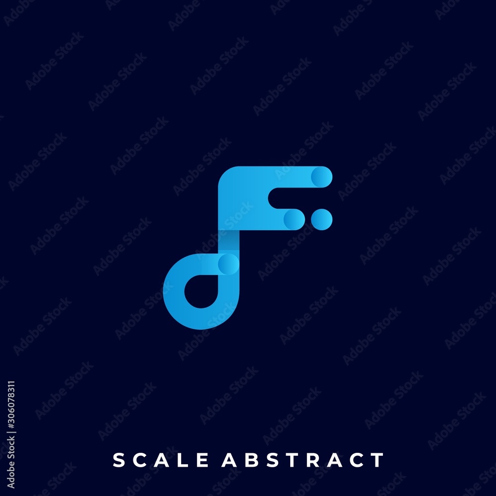 Scale Speed Illustration Vector Template Scale Speed Illustration Vector Template