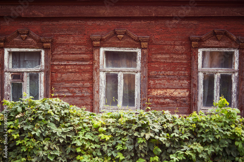 old wooden house in Russia