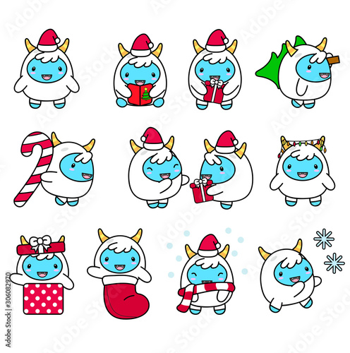 Cuti Yeti Christmas