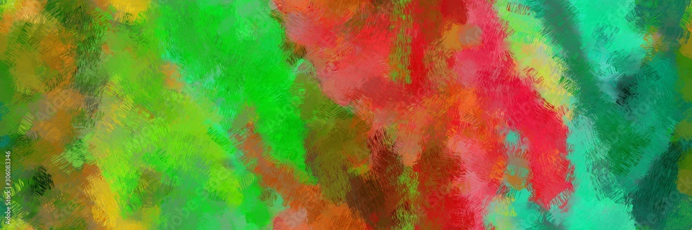 powerful design painted brush with forest green, coffee and dark green color powerful design painted brush with forest green, coffee and dark green color